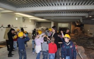 inaugurazione dello scavo simulato